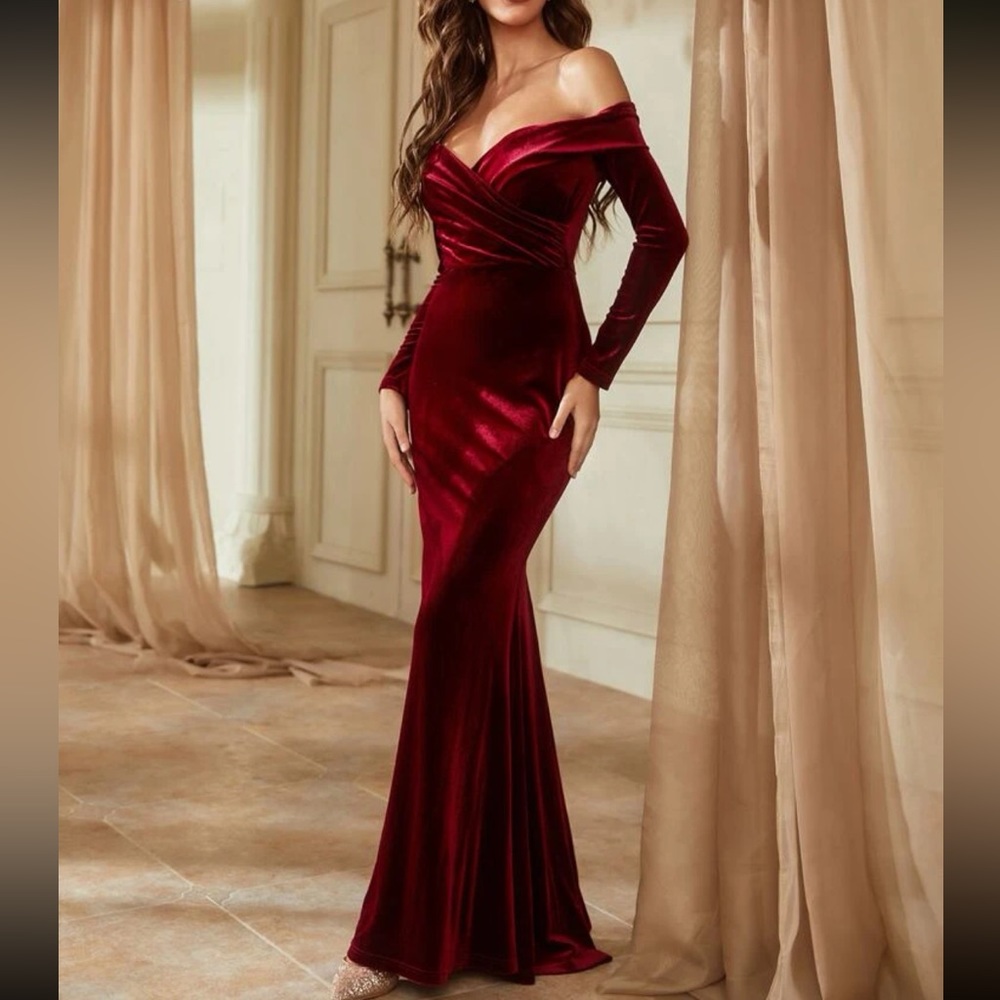 Luxe  party formal evening gown dress - Picture 4 of 8